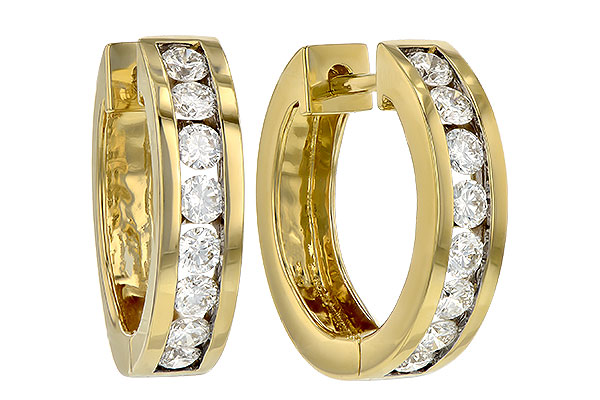 A037-47899: EARRINGS 1 CT TW