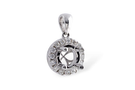 A042-95117: SEMI PENDANT .17 TW