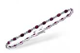 A220-26935: BRACELET 4.08 RUBY 4.55 TGW