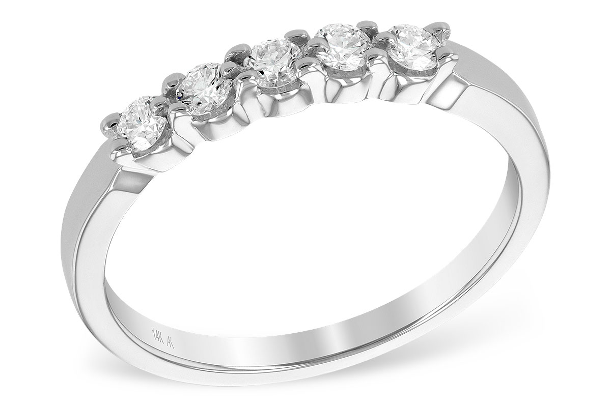 A222-04199: LDS DIA WED RG .25 TW (5 STONES)
