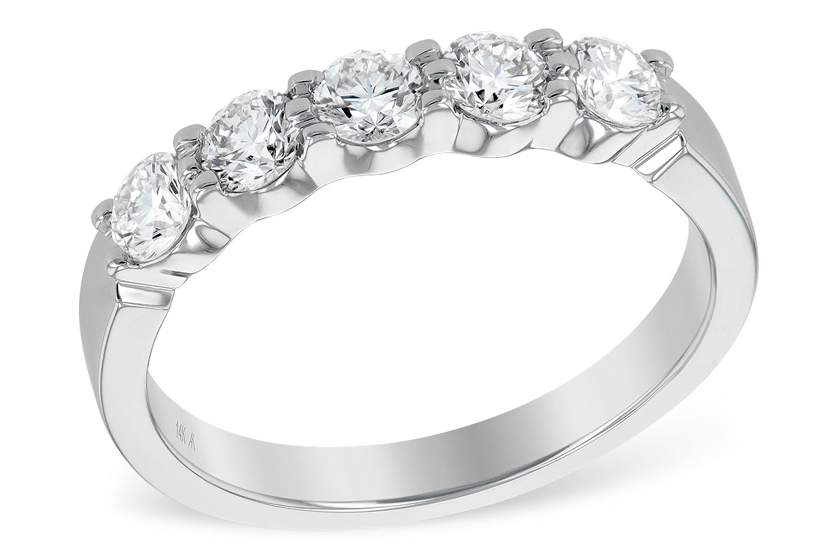 A222-98771: LDS DIA WED RG .75 TW (5 STONES)