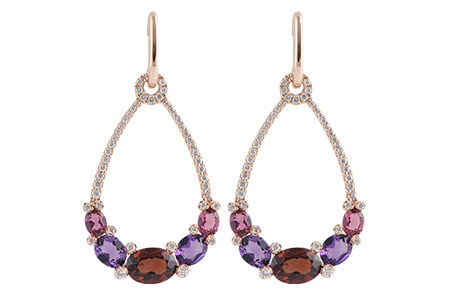 A224-76044: EARR 3.56 SEMI-PRECIOUS 3.98 TGW