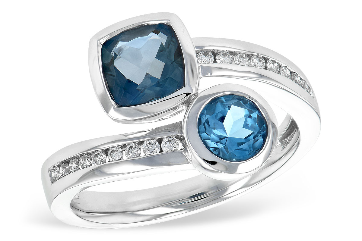 A225-72444: LDS RG 1.55 TW BLUE TOPAZ 1.70 TGW