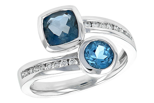 A225-72444: LDS RG 1.55 TW BLUE TOPAZ 1.70 TGW