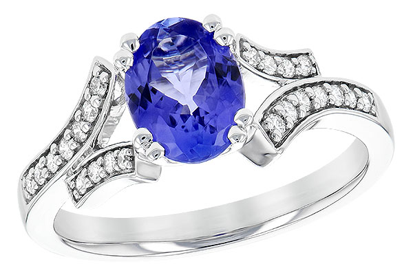 A226-61544: LDS RG 1.15 TANZANITE 1.30 TGW