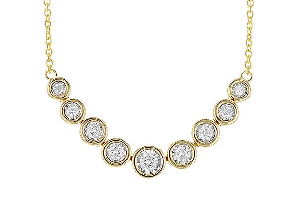 A309-30608: NECKLACE .75 TW
