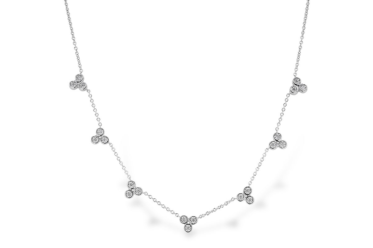 A310-19717: NECKLACE .36 TW (18")