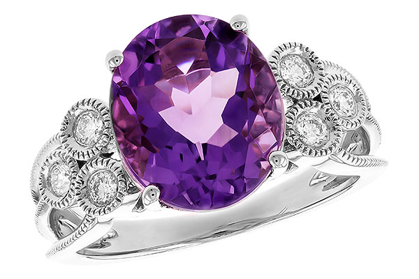 A310-23335: LDS RG 3.90 AMETHYST 4.16 TW (12x10 AMY)