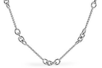 A310-24262: TWIST CHAIN (18IN, 0.8MM, 14KT, LOBSTER CLASP)
