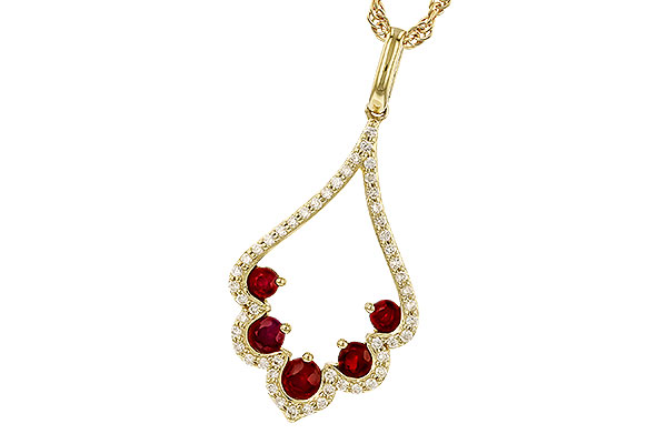 A310-26962: NECK .34 RUBY .53 TGW