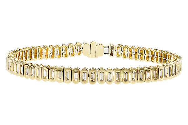 A311-09708: BRACELET 1.70 TW BAGUETTE (7")