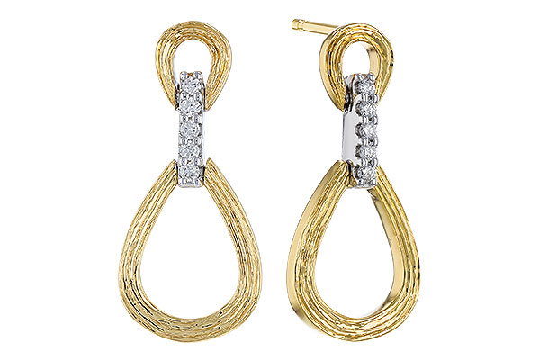 A311-10580: EARRINGS .07 TW