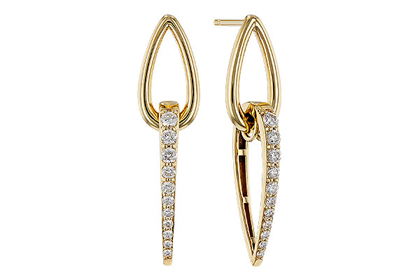 A311-10608: EARRINGS .75 TW