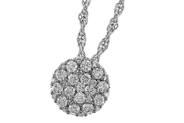 A311-12371: NECKLACE .25 TW