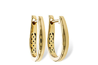 A311-15162: GOLD EARRINGS (15MM)