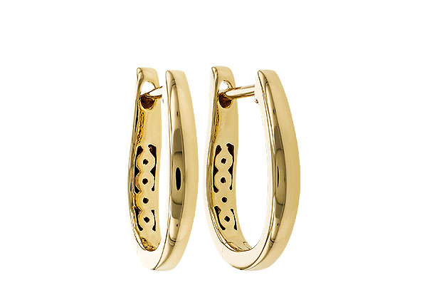 A311-15162: GOLD EARRINGS (15MM)