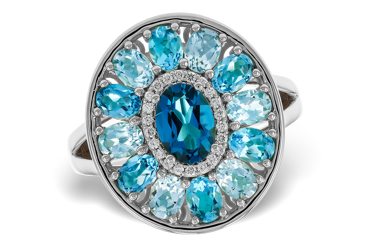 A311-16071: LDS RG 3.02 TW BLUE TOPAZ 3.10 TGW (7x5MM LBT CTR)