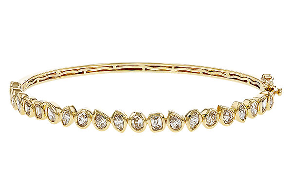 A311-16962: BANGLE 1.65 TW FANCY CUT DIAS