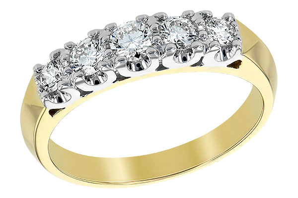 B129-33289: LDS DIA WED RG .50 TW