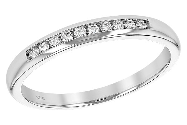 B222-91517: LDS WED RG .10 TW (10 STONES)