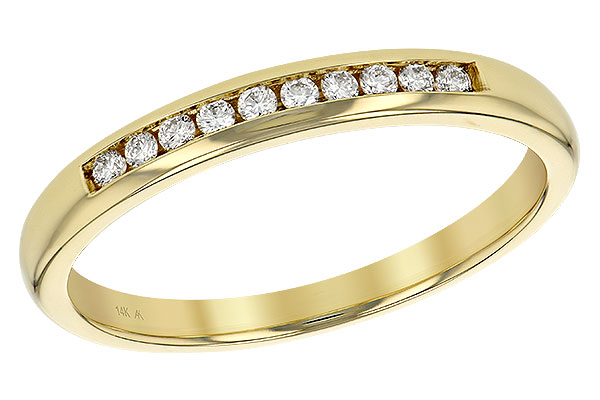 B222-91517: LDS WED RG .10 TW (10 STONES)