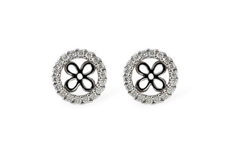 B223-86026: EARRING JACKETS .30 TW (FOR 1.50-2.00 CT TW STUDS)