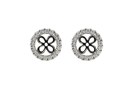 B223-86026: EARRING JACKETS .30 TW (FOR 1.50-2.00 CT TW STUDS)