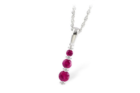 B223-86044: NECK .55 RUBY .60 TGW