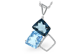 B224-79671: NECK 10.60 BLUE TOPAZ 10.73 TGW