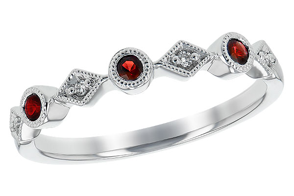 B225-64271: LDS WED RG .13 RUBY .16 TGW