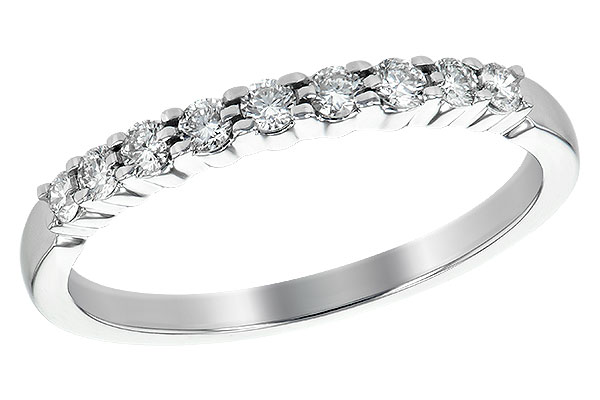 B225-68780: LDS WED RG .25 TW (9 STONES)