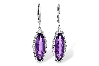 B226-62371: EARR 4.75 AMETHYST 4.90 TGW