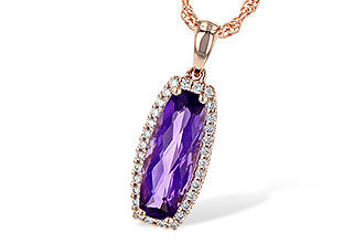 B226-62389: NECK 1.34 AMETHYST 1.46 TGW