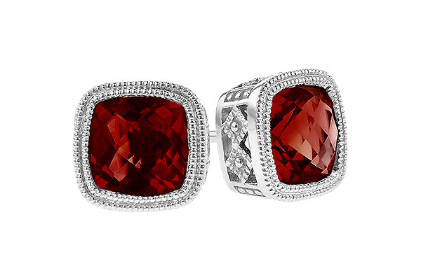 B309-27908: EARR 2.50 TW GARNET
