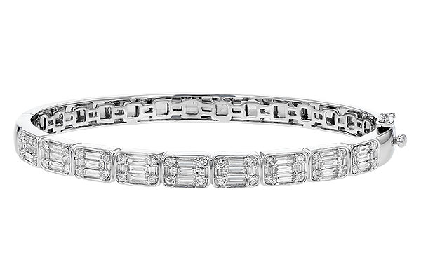 B309-30608: BANGLE 1.25 TW BAGUETTES