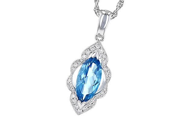 B309-34262: NECK 1.26 BLUE TOPAZ 1.37 TGW