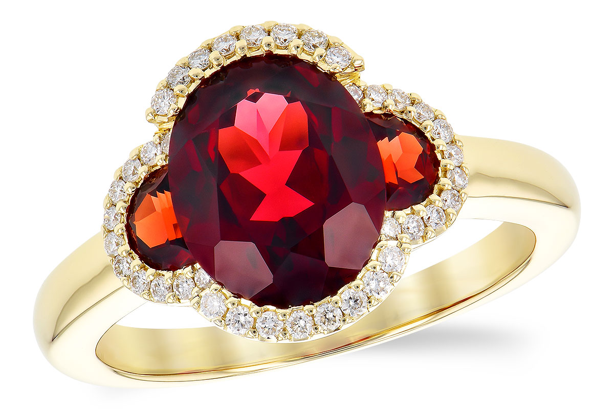 B309-34271: LDS RG 3.29 TW GARNET 3.45 TGW