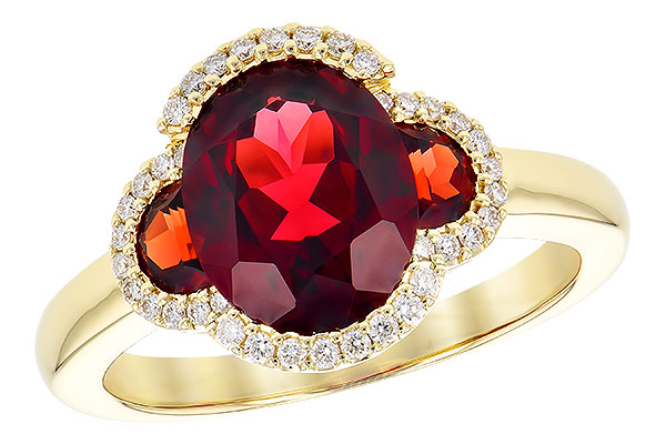 B309-34271: LDS RG 3.29 TW GARNET 3.45 TGW