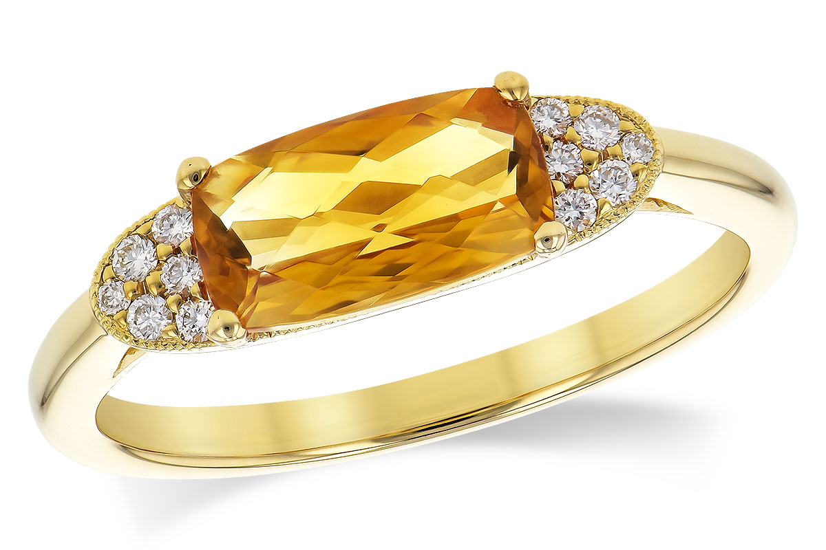 B309-35117: LDS RG 1.10 CITRINE 1.18 TGW