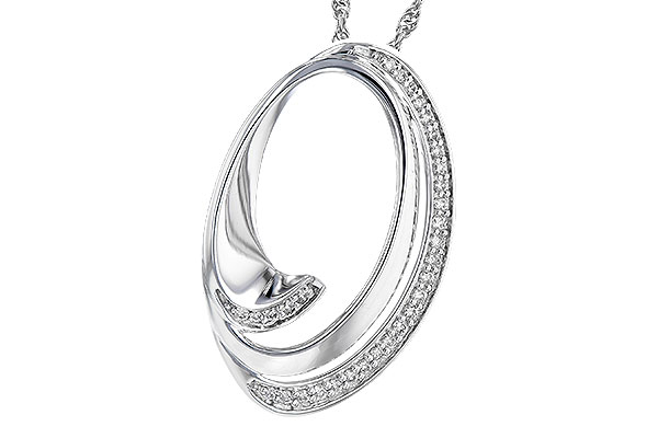 B309-35126: NECKLACE .14 TW