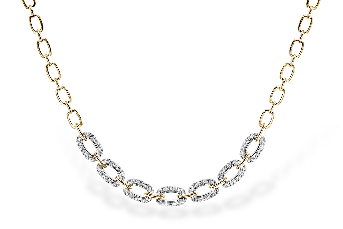 B310-19662: NECKLACE 1.95 TW (17 INCHES)