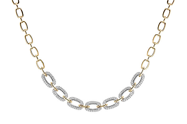B310-19662: NECKLACE 1.95 TW (17 INCHES)