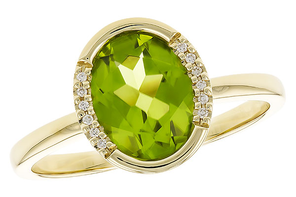 B310-22435: LDS RG 1.72 TW PERIDOT 1.75 TGW (9x7 PER)