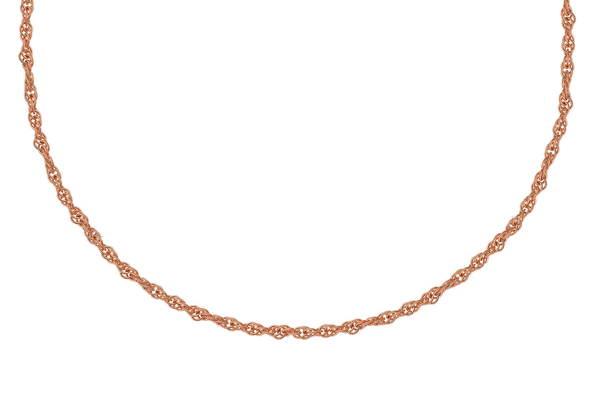 B310-24271: ROPE CHAIN (8IN, 1.5MM, 14KT, LOBSTER CLASP)