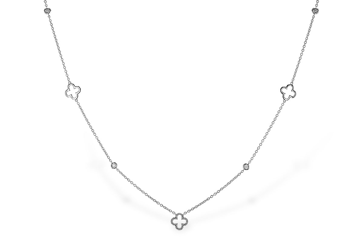 B311-11508: NECKLACE .20 TW (18")
