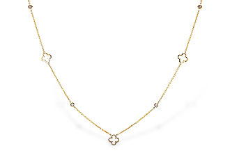 B311-11508: NECKLACE .20 TW (18")