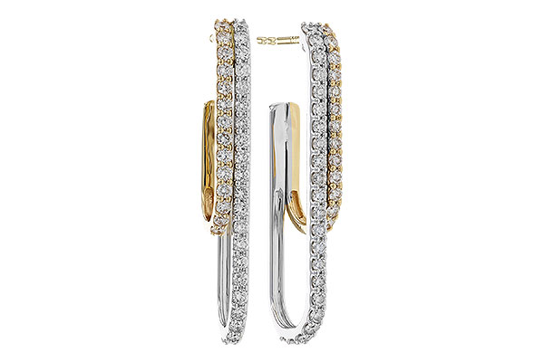B311-12380: EARRING .98 TW