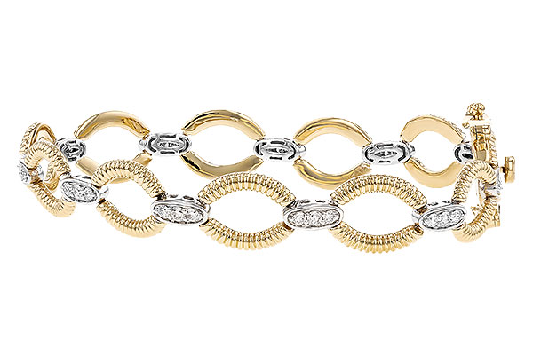 B311-15117: BRACELET .75 TW (7")