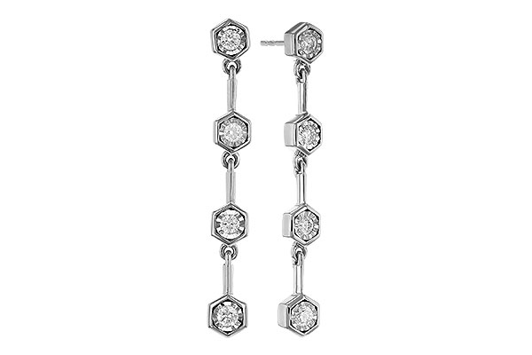 B311-16053: EARRINGS .25 TW