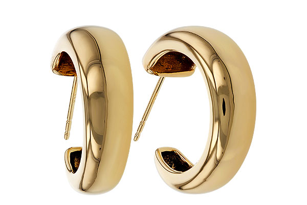 B311-16926: GOLD EARRINGS (20MM)